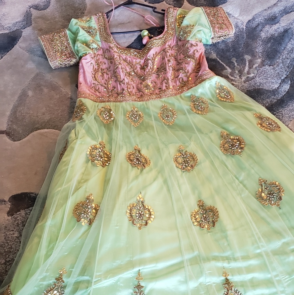 Pakistani Indian Bridal/wedding party dress size Large